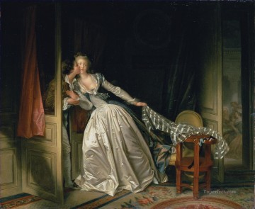 beso Arte - El beso robado Rococó hedonismo erotismo Jean Honore Fragonard